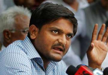 File pic - Patidar leader Hardik Patel