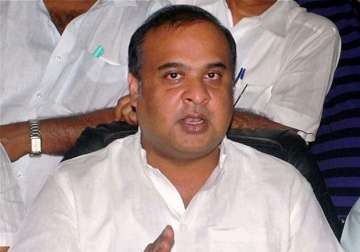 File pic - Assam Cabinet Minister Himanta Biswa Sarma