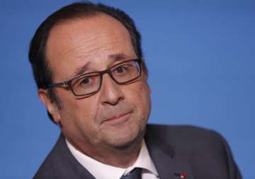 File pic of France President Francois Hollande