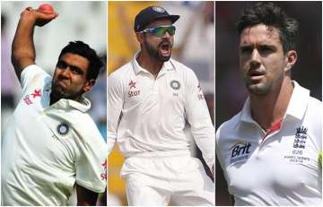 Kevin Pietersen, Virat Kohli, R Ashwin