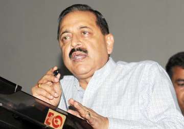 File pic - Union Minister Jitendra Singh 