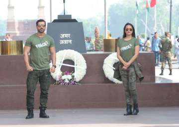 Respect the Indian forces John Abraham, Sonakshi Sinha pay tribute to the jawans