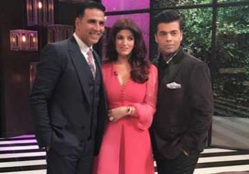 Karan, Twinkle and Akshay