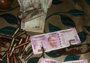 New Rs 2000 notes recovered from terrorists in Bandipora