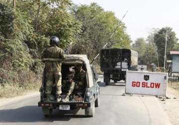 File pic -  Militants attack security forces’ convoy in Kashmir 