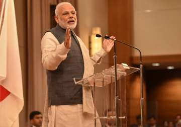 PM Modi addresses Indian community in Japan’s Kobe
