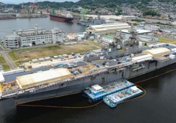 File photo - The US Naval Base in Sasebo, Japan.