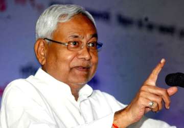 File pic of Bihar CM Nitish Kumar 