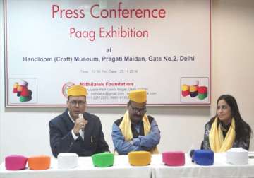 Mithila's cultural identity ‘Paag’ on display at Crafts Museum in Delhi