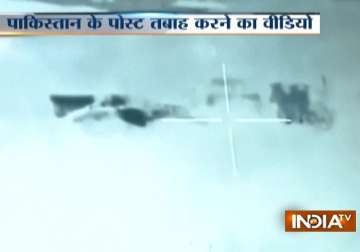 Watch: BSF releases video destroying Pakistani bunker