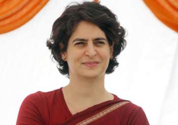 File pic of Priyanka Gandhi 