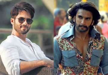 Shahid Kapoor opens up on his ‘rumoured tiff’ with Ranveer Singh for ‘Padmavati’