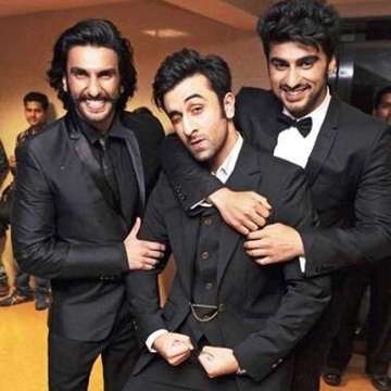 Ranveer Singh, Ranbir Kapoor, Arjun Kapoor