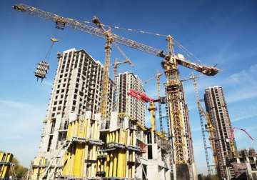 File pic of an underconstruction building in Noida 