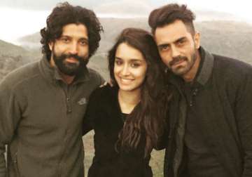 Here’s why Arjun Rampal was unsure of working with Shraddha Kapoor in ‘Rock On 2