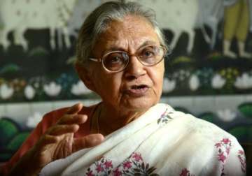 File photo- Former Delhi chief minister Sheila Dikshit
