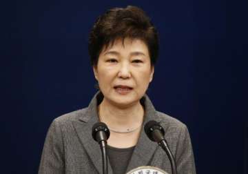 File pic - South Korean President Park Geun-hye