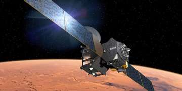 Europe's new Mars orbiter starts sending data from