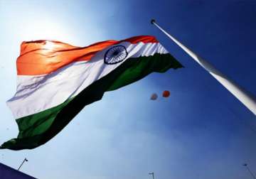 File pic - Indian national flag