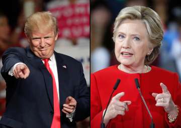 Donald Trump, Hillary Clinton, US elections, poll