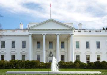 File pic - A outside view of White House 