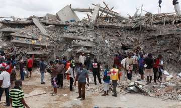 church collapse, Nigeria 