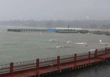 1400 tourists stranded in cyclonic weather in Andamans