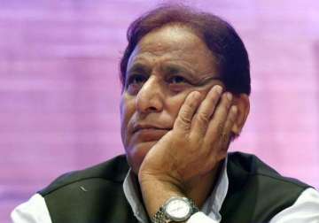 File pic of Samajwadi Party leader Azam Khan 