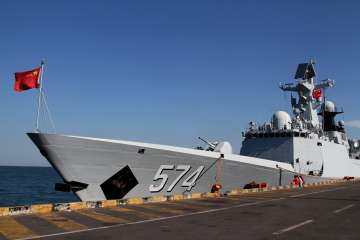 Taiwan says Chinese warships passed south of Island