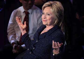 File pic - Hillary Clinton wins popular vote by 29 lakh margin