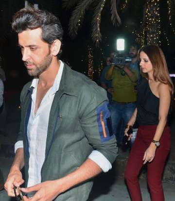 Hrithik and Sussanne 