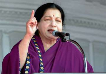 File pic of Jayalalithaa who passed away last night 