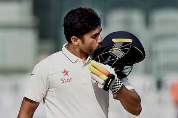 Karun Nair slams maiden triple ton in Tests