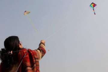 Kite flying