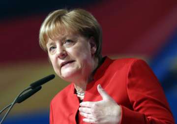 File pic - German Chancellor Angela Merkel