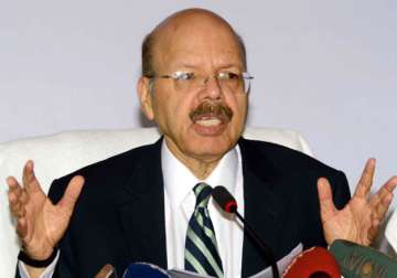 File pic of Chief Election Commissioner (CEC) Nasim Zaidi 