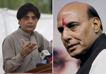 Nisar Ali Khan and Rajnath Singh