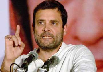 File pic - Congress vice-president Rahul Gandhi 