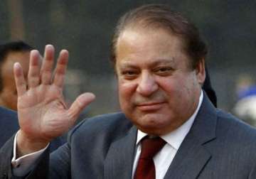 File pic - Pakistan Prime Minister Nawaz Sharif