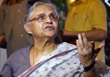 File pic of former Delhi CM Sheila Dikshit 