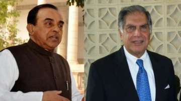 Subramanian Swamy and Ratan Tata