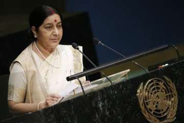 Hindi, United Nations, Government, Sushma Swaraj