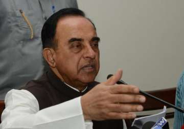 File pic - BJP leader Subramanian Swamy