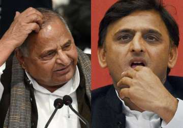 File photo of Mulayam Singh Yadav and Akhilesh Yadav