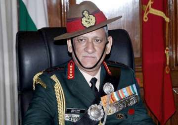 Army Chief Gen Bipin Rawat