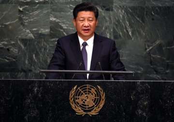 File pic - Chinese President Xi Jinping