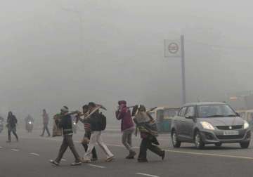 File pic - Delhi shivers at 3.4 degree Celsius