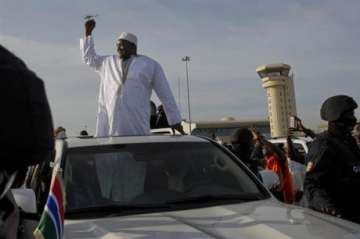 Gambian President Adama Barrow