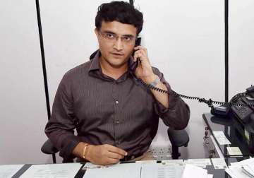 File pic of Sourav Ganguly