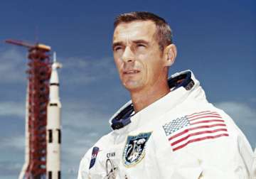 Gene Cernan, last astronaut to walk on the moon, dies at 82